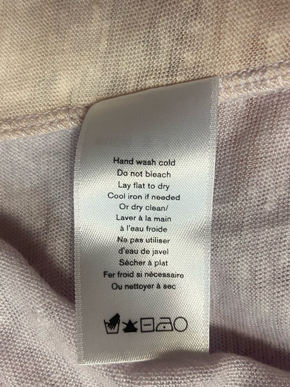 NWT Rag & Bone Linen Ringer Tank Top Large - Picture 6 of 9
